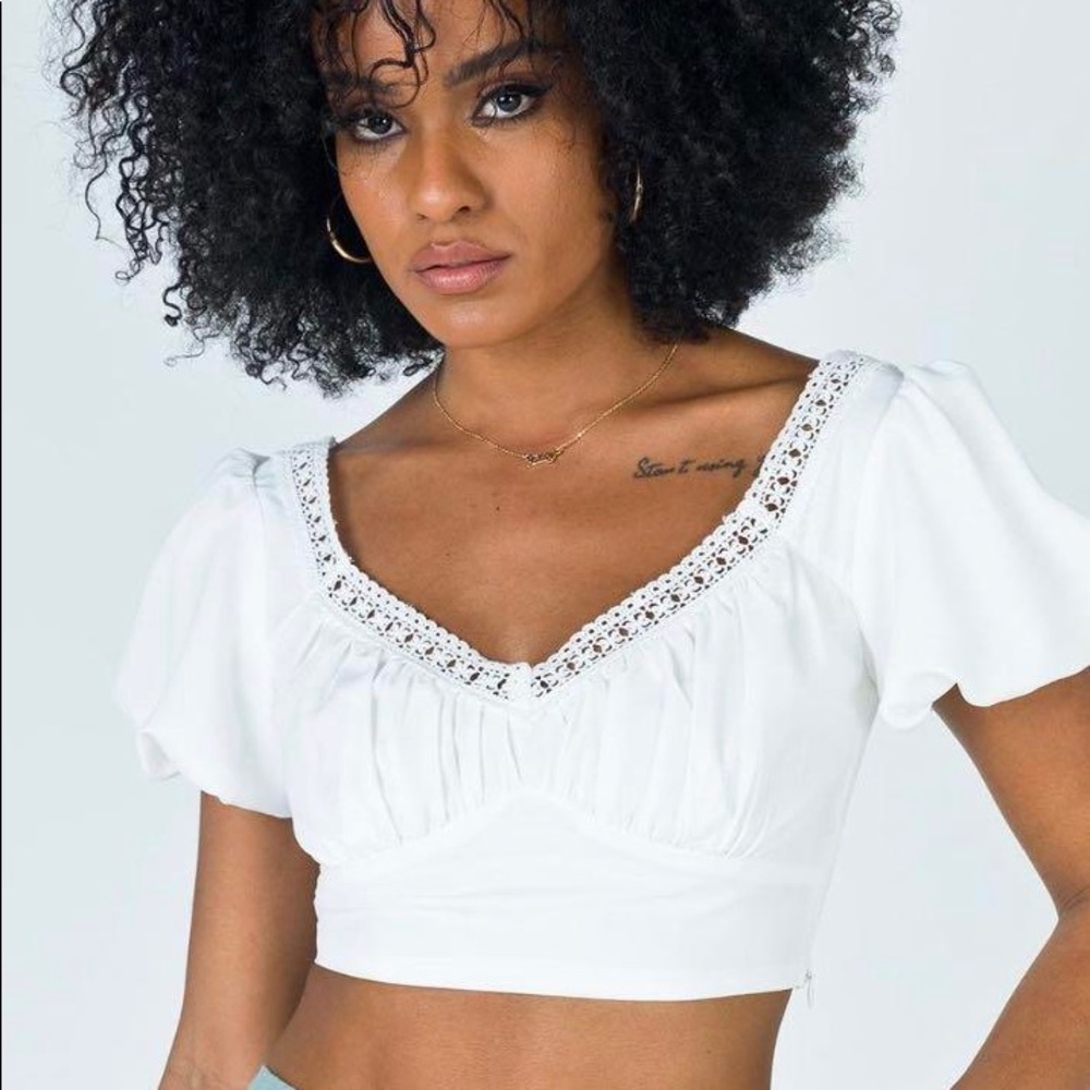 Princess Polly Adalee Top White